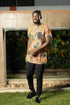 The CHIMALI Men's Short-Sleeve Ankara Shirt