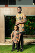 The CHIMALI Men's Short-Sleeve Ankara Shirt