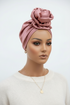 AMIRIEL Signature Sophisticated Handmade Bloom Turban Hair Accessory