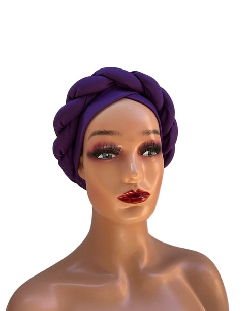 ALINAH Premium Handmade Stretch Fabric Twisted Strand Turban Hair Accessory