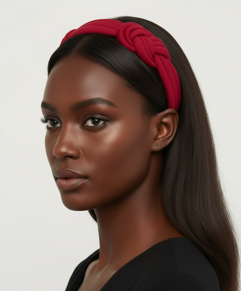 ZAHRA’S Chic Knot Satin Handmade Headband Hair Accessory