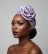 FATIMA Premium Twisted Flower Silk Turban Hair Accessory