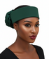 FATIMA Premium Twisted Flower Silk Turban Hair Accessory