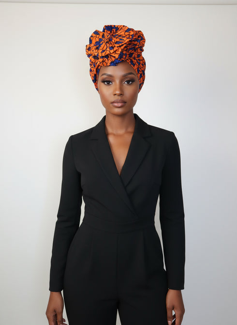 Kiara's Bloom Accent Hair Wrap