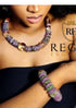 Kimathi Bead Necklace, Bracelet & Earring