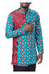 Kwabena Ankara & Rayon Long-Sleeve Shirt