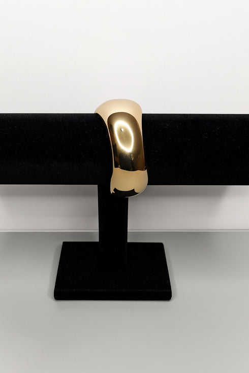 LULENGA Bold Gold-Tone Statement Bracelet Only for Women – Heritage Stainless Steel Jewelry