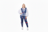 LULU Organza & Ankara Ruffle Top with Fitted Pants for Women