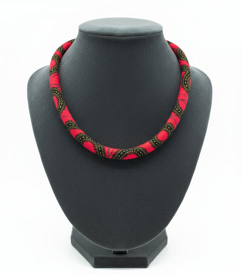 Nala Essence Single Strand Ankara Necklace