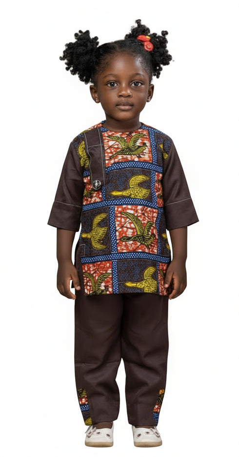 Nkem Senator Wear Two pieces Set - Girls Edition