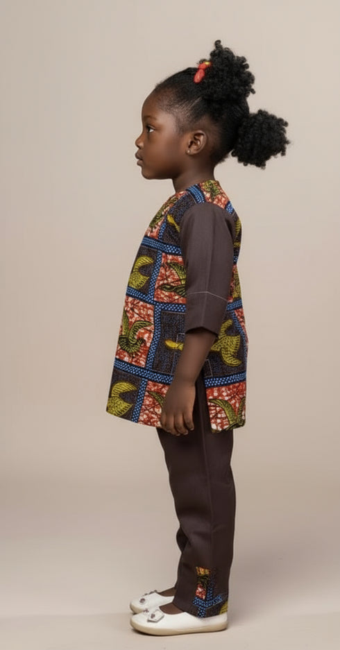 Nkem Senator Wear Two pieces Set - Girls Edition