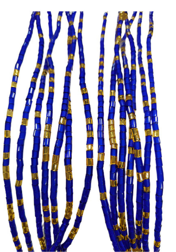 Odehyie Blue Class Waist Beads - Ahyenie