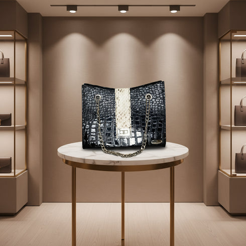 Panache Envelope Ankara/African Print / Aso-Oke Fugu Kente/ Leather Clutch / Handbag for Women