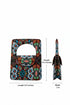Patty African Print Cut-out Handle Totes