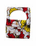 Patty African Print Cut-out Handle Totes