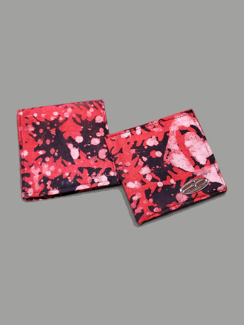 Regal Adire Batik Essence Wallet red