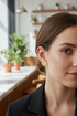 SANCTUARY GYE-NYAME Gold Floral Adinkra Stainless Steel Stud Earrings Only – Except for God Symbol, African Heritage Statement Earrings for Women, Gift for Her