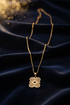 STRENGTH DWENNIMMEN minimalistic Adinkra stainless steel necklace Only
