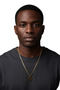 SUPPORT HWEMUDUA bold curb chain Adinkra stainless steel necklace only