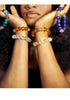 Safiya Regal Gemstone Array Stretch Bracelet (2 pieces)