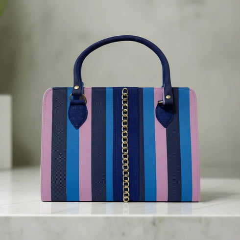 Savannah Croc-Embossed Handbag