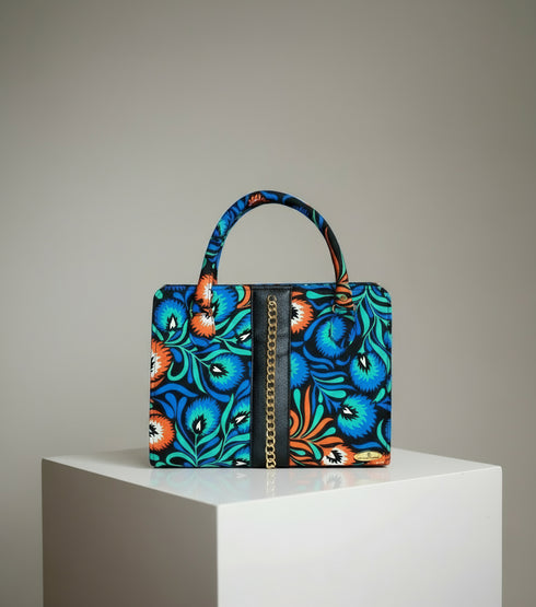 Savannah Croc-Embossed Handbag