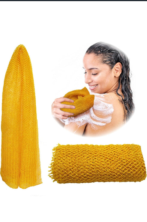 Dinpa Sponge Sapor - Body African Exfoliating Nylon Scrub