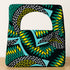 Sefina African Print Cut-out Luxury Handmade Wristlet Totes Chain Handle Ankara/African Print / Clutch / Handbag for Women
