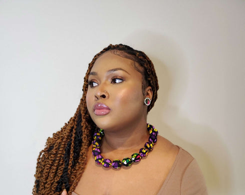 Sunset Sphere Necklace