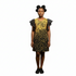 Taelisse Girls Sunburst Organdi and Ankara Vibrant African Girls Wear Shift Dress