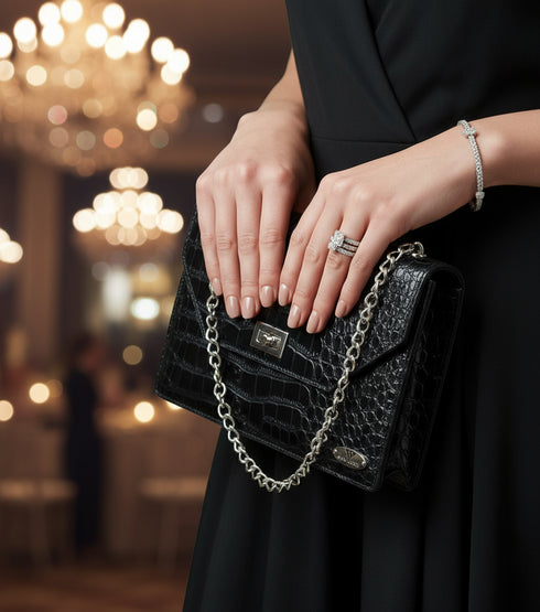 Urban Rhythms Flap Ankara/African Print / Aso-Oke Fugu Kente/ Leather Clutch / Handbag for Women