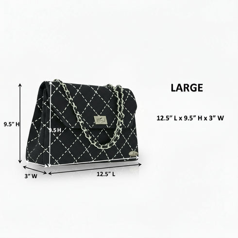 Urban Rhythms Flap Ankara/African Print / Aso-Oke Fugu Kente/ Leather Clutch / Handbag for Women