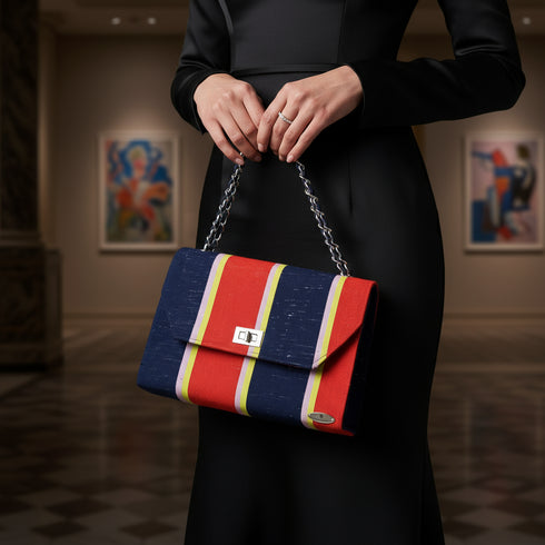 Urban Rhythms Flap Clutch