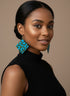 Urban Geometry Ankara Earrings
