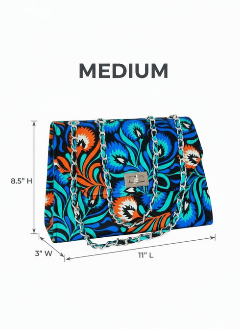 Urban Rhythms Flap Clutch