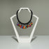 ZARIA Bold Multicolor Ankara Fabric Bead Statement Necklace – Handmade Women’s Jewelry