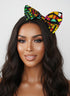 Zara's Ankara Adjustable Bow Headband