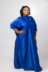 Zola African Tie Neck Modest Bubu long Dress