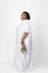 Zola African Tie Neck Modest Bubu long Dress