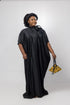 Zola African Tie Neck Modest Bubu long Dress
