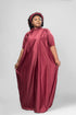 Zola African Tie Neck Modest Bubu long Dress