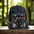 The Alkebulan (Africa) Heritage Ankara and Leather Fusion Backpack