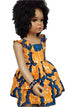 Adu-Twumwaa African Two-Sisters Print Sleeveless Girl Dress – Handmade