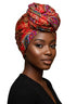 ADEPA Tie-On Ankara Headwrap / Headpiece Scarf – One-Yard Duku (African Print Headwrap)