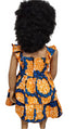 Adu-Twumwaa African Two-Sisters Print Sleeveless Girl Dress – Handmade