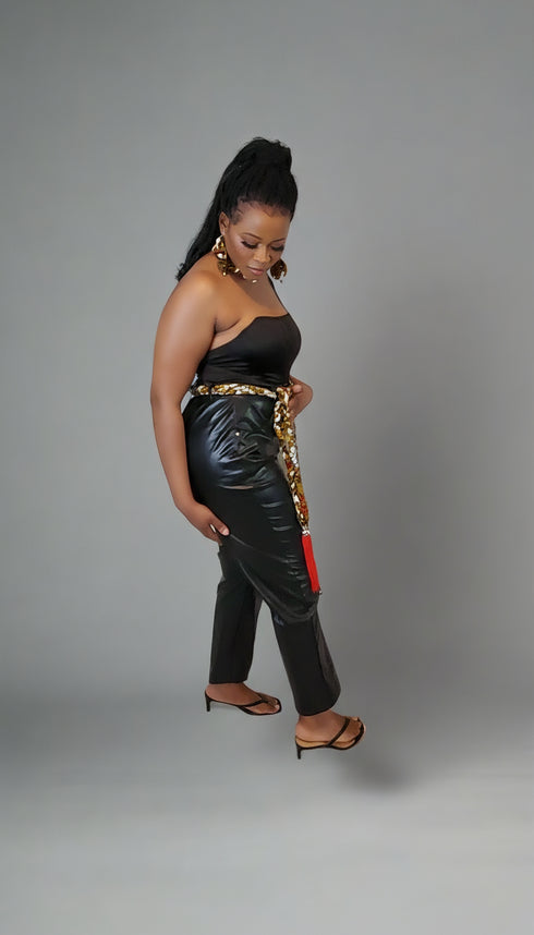 Tribal Elegance Fringe Belt set