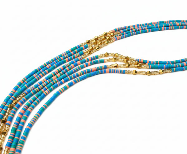 Azalee Multicolored Waist Beads