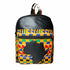 The Alkebulan (Africa) Heritage Ankara and Leather Fusion Backpack