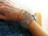 Ohuofe Multicolored Carnival Bead Bangle Fiesta Bead Bracelet Only