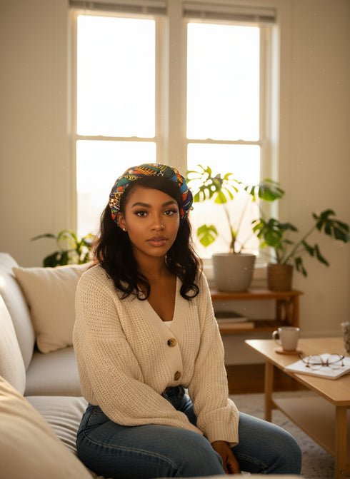 Aisha's Pearls Braided Majesty Headband